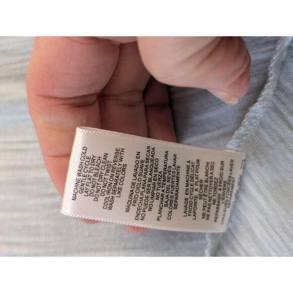 Simply Noelle Baby Blue Knit Spring Cardigan Flowy XS - Picture 10 of 10